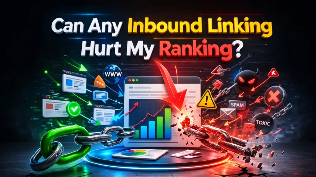 Can Any Inbound Linking Hurt My Ranking?
