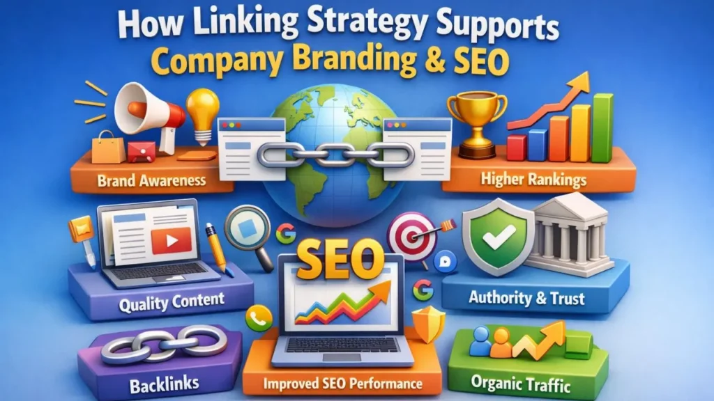 How Linking Strategy Supports Company Branding and SEO?
