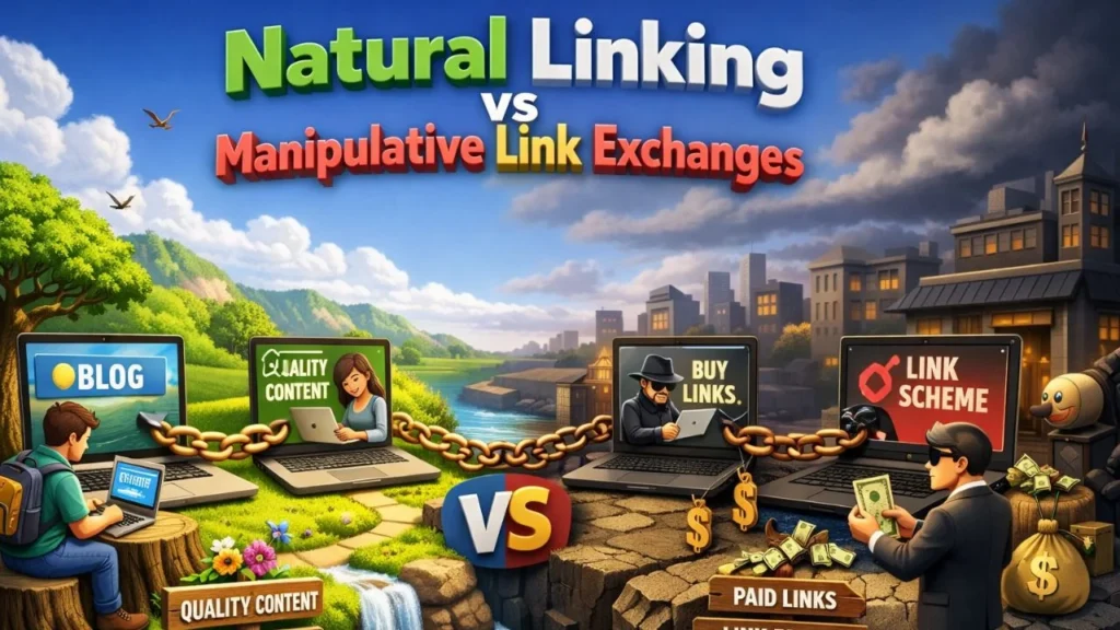 Natural Linking vs Manipulative Link Exchanges