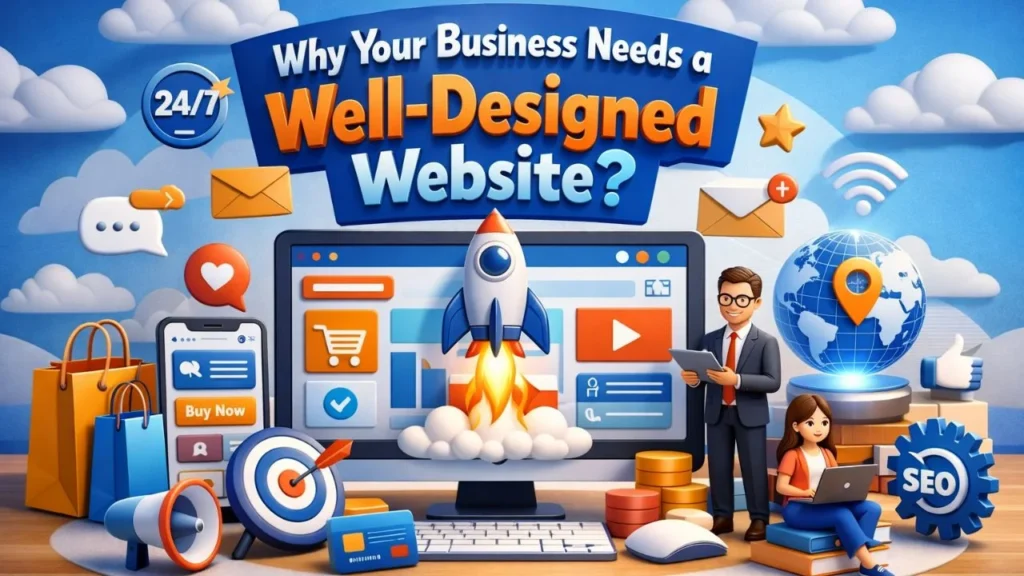 Why Your Business Needs a Well-Designed Website?