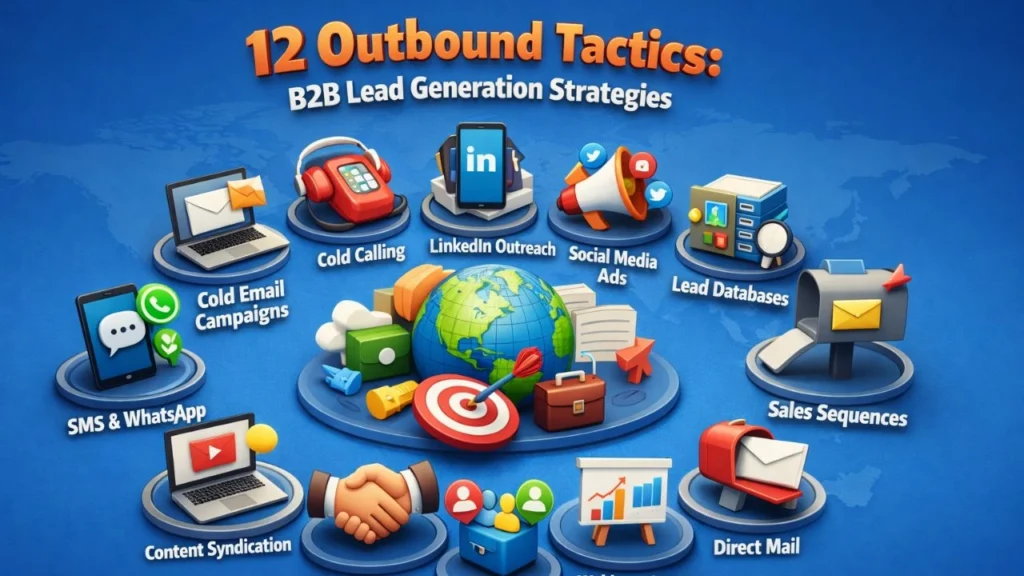 12 Outbound Tactics: b2b lead generation strategies