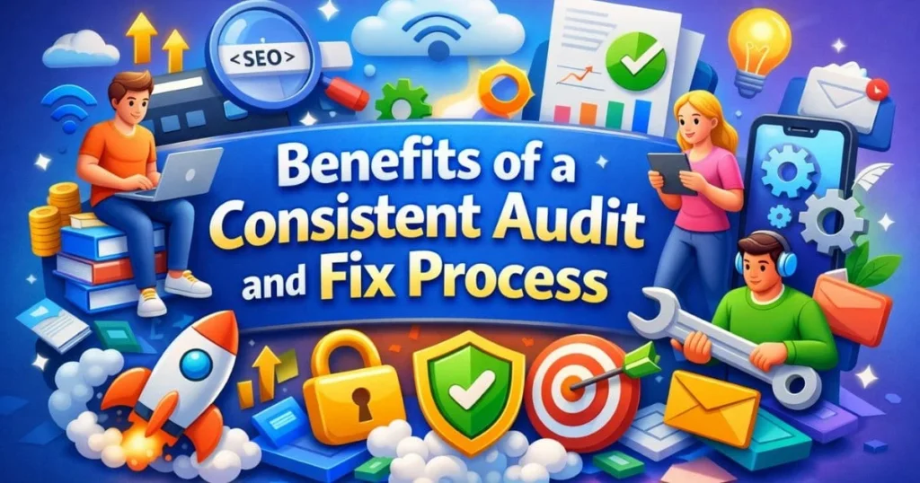 Benefits of a Consistent Audit and Fix Process