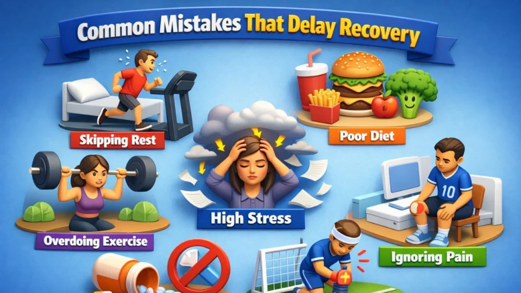 Common Mistakes That Delay Recovery