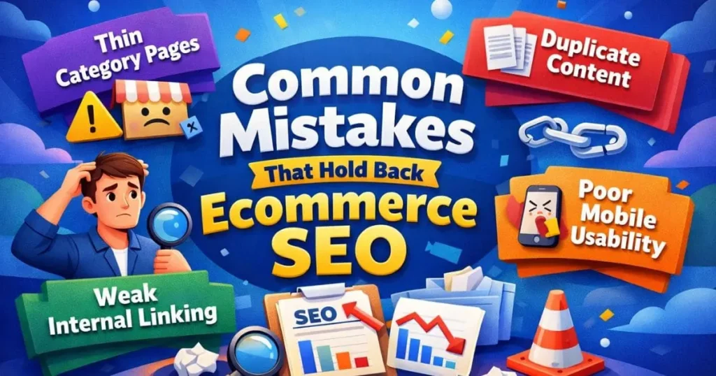 Common Mistakes That Hold Back Ecommerce SEO
