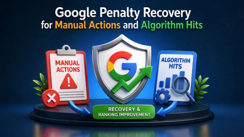 Google Penalty Recovery for Manual Actions and Algorithm Hits