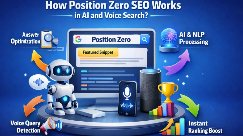 How Position Zero SEO Works in AI and Voice Search?