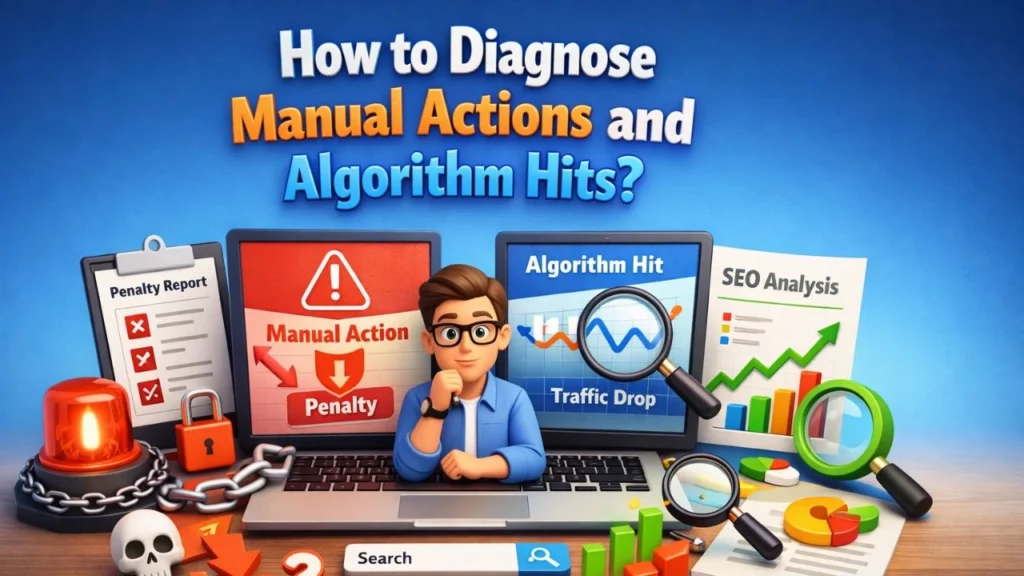 How to Diagnose Manual Actions and Algorithm Hits?
