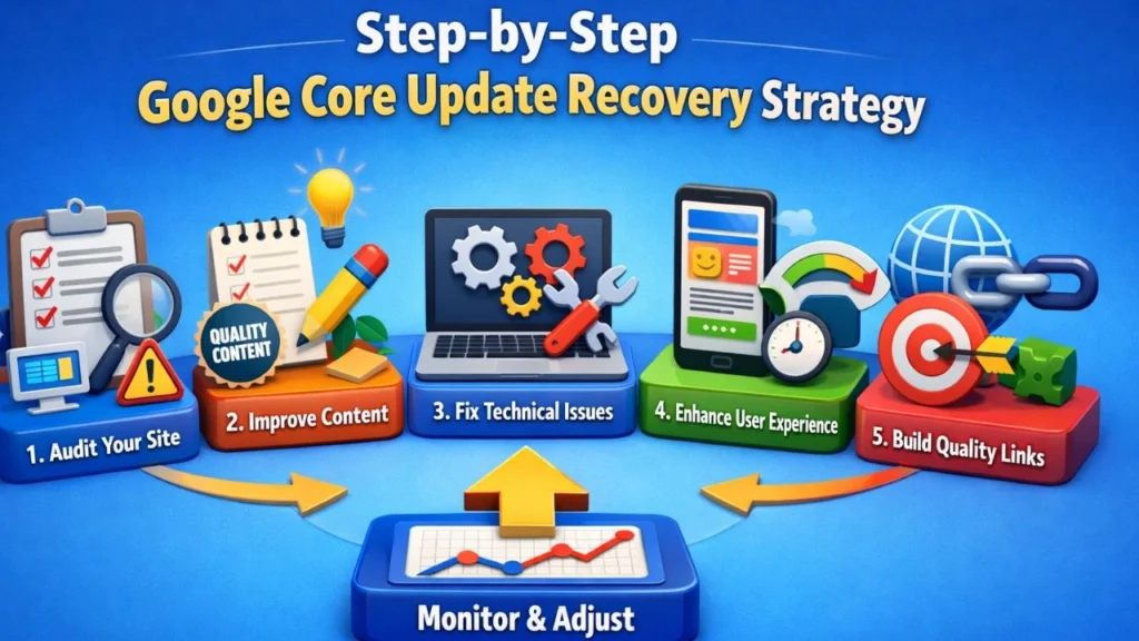 Step-by-Step Google Core Update Recovery Strategy