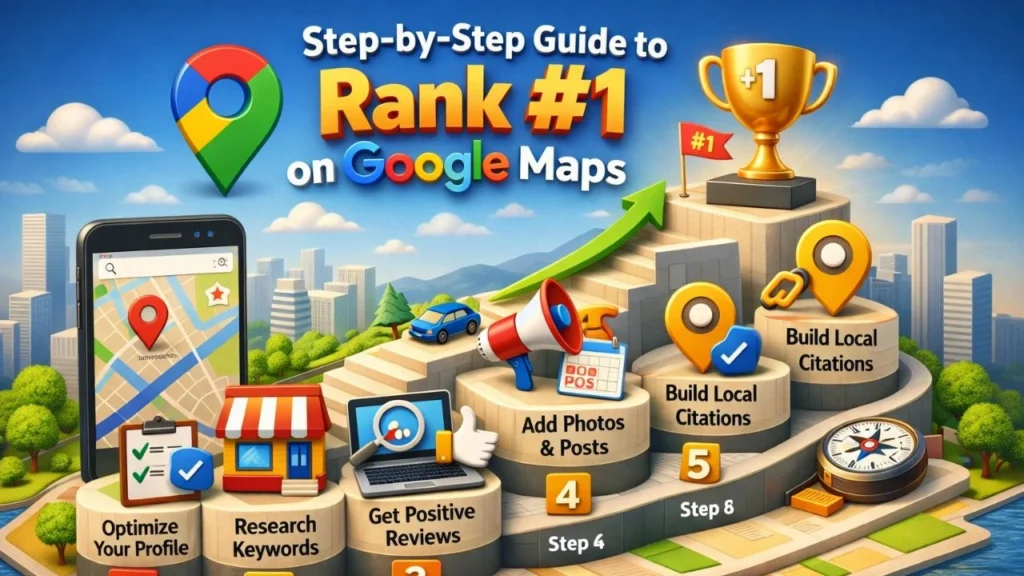 Step-by-Step Guide to Rank #1 on Google Maps