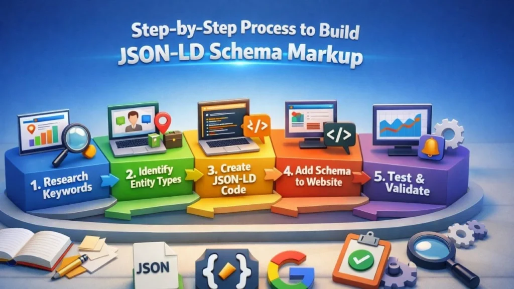 Step-by-Step Process to Build JSON-LD Schema Markup