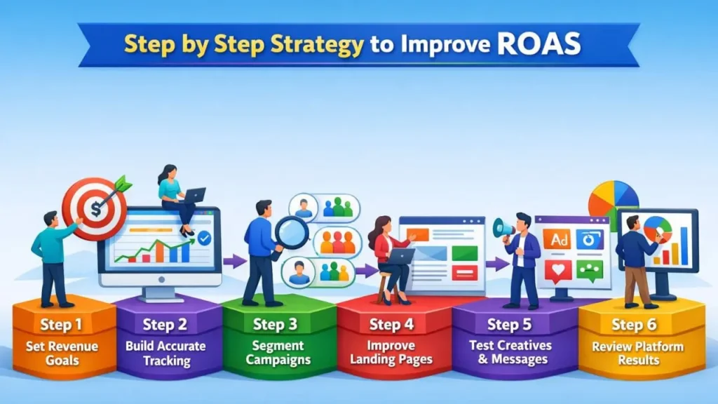 Step by Step Strategy to Improve ROAS