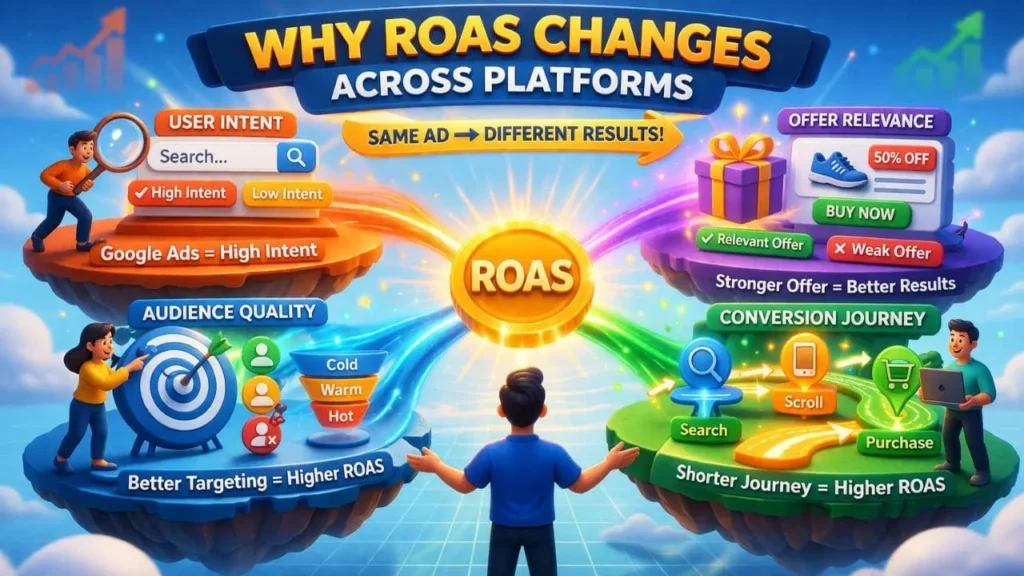 Why ROAS Changes Across Platforms