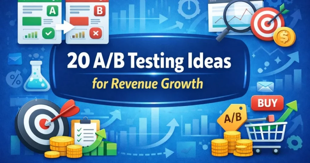 20 AB Testing Ideas for Revenue Growth