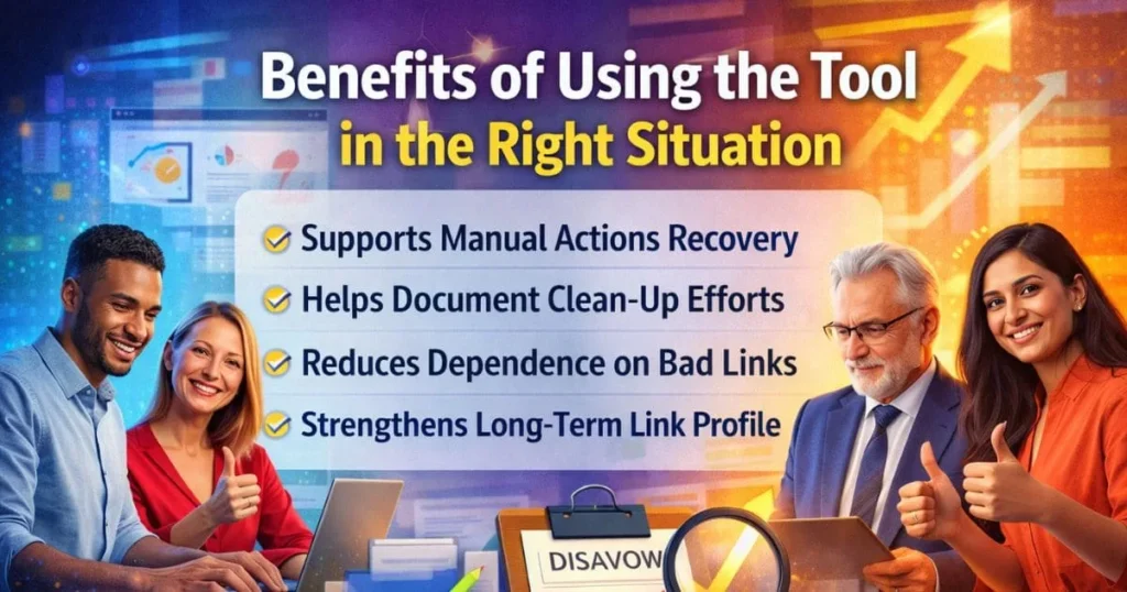 Benefits of using the tool in the right situation