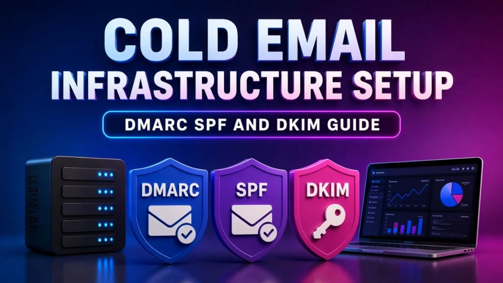 Cold Email Infrastructure Setup: DMARC SPF and DKIM Guide