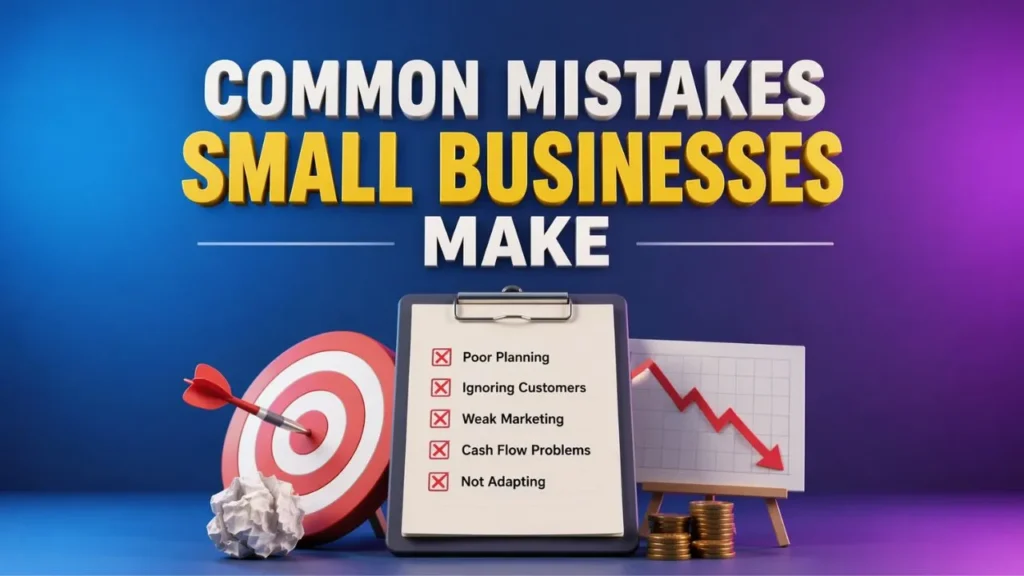 Common Mistakes Small Businesses Make
