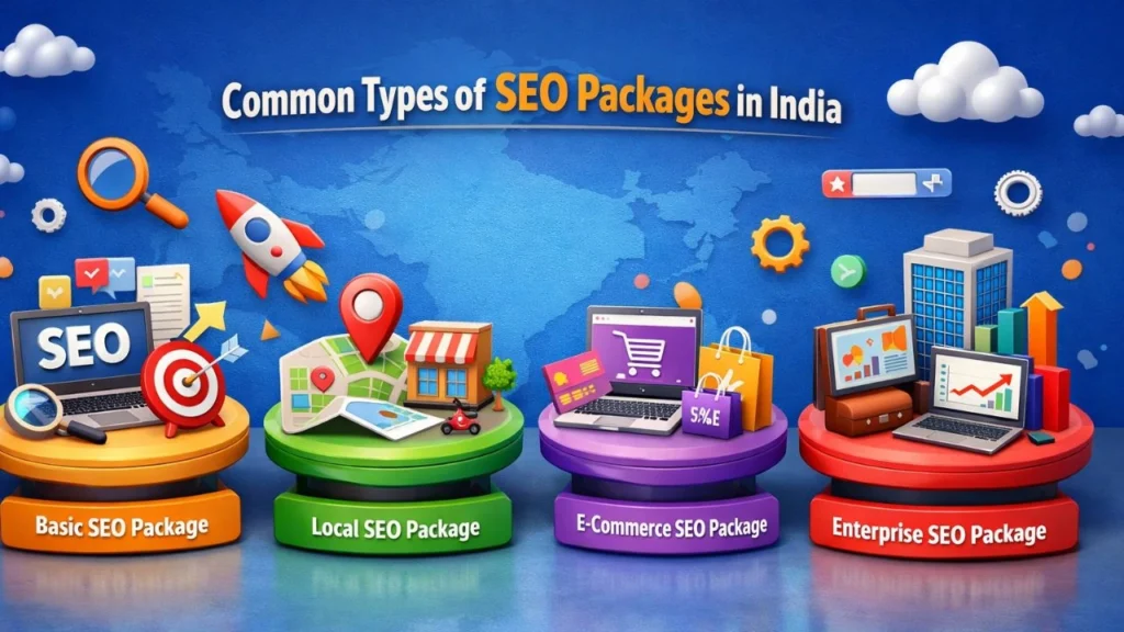 Common Types of SEO Packages in India
