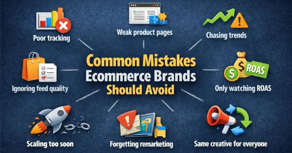 Common mistakes ecommerce brands should avoid