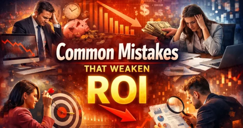 Common mistakes that weaken ROI