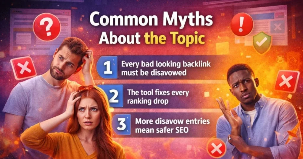 Common myths about the topic