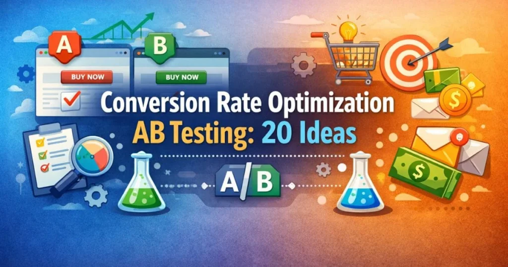 Conversion Rate Optimization AB Testing 20 Ideas