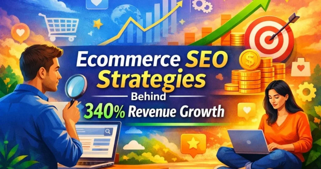 Ecommerce SEO Strategies Behind 340 Revenue Growth