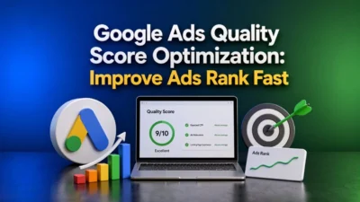 Google Ads Quality Score Optimization: Improve Ads Rank Fast