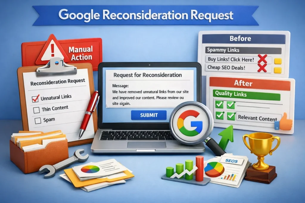 Google reconsideration request