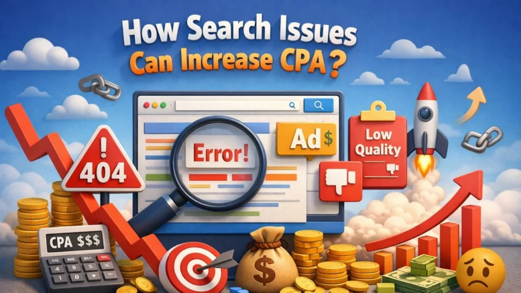 How Search Issues Can Increase CPA?