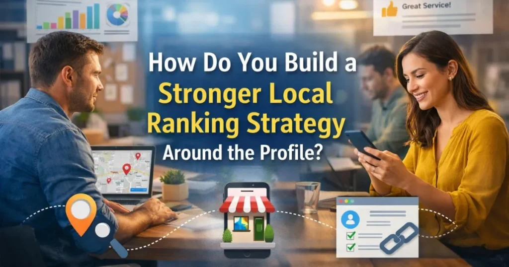 How do you build a stronger local ranking strategy around the profile
