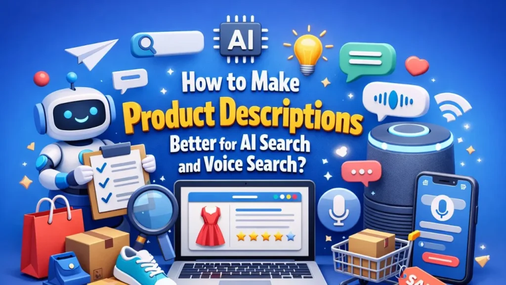 How to Make Product Descriptions Better for AI Search and Voice Search?