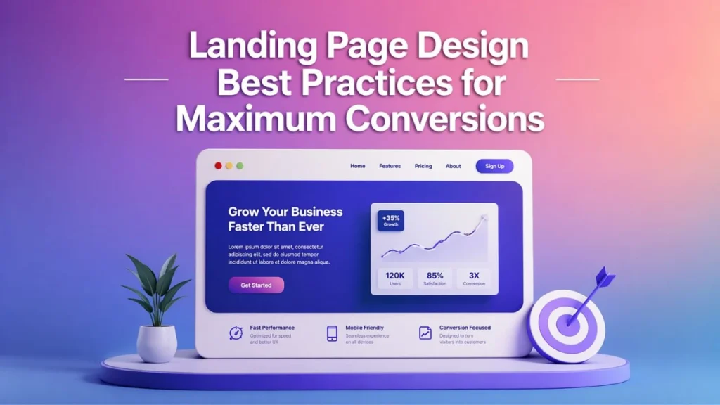 Landing Page Design Best Practices for Maximum Conversions