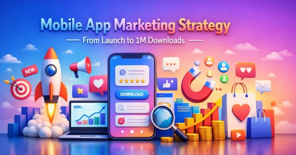 Mobile App Marketing Strategy From Launch to 1M Downloads