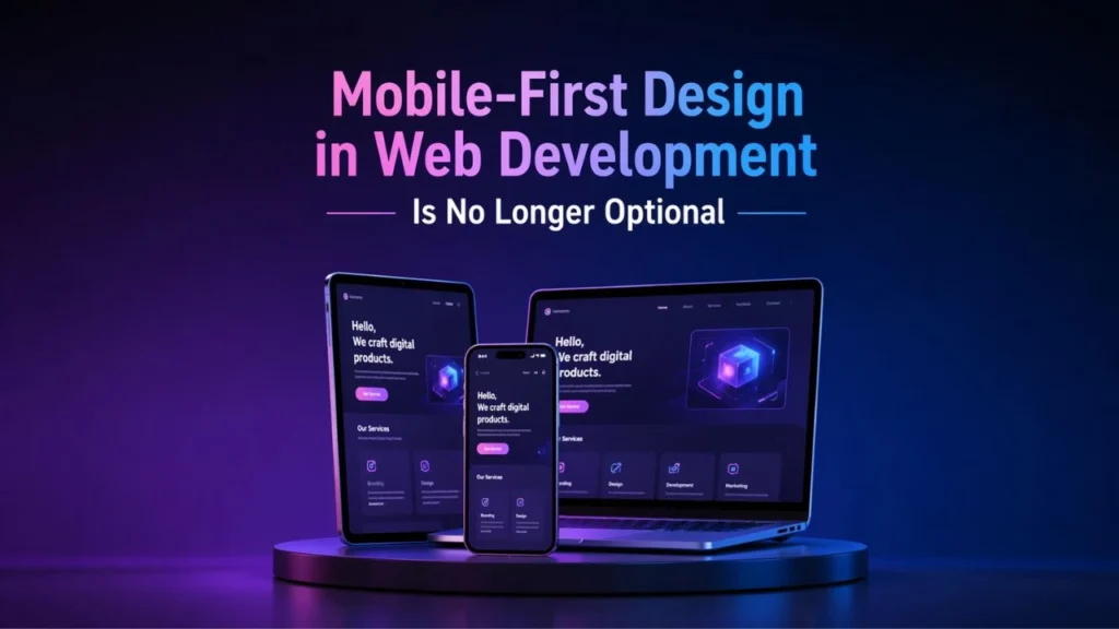 Mobile-First Design in Web Development Is No Longer Optional