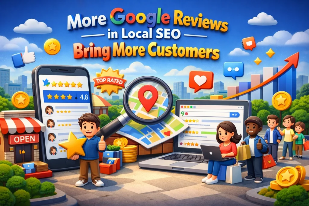 More Google Reviews in Local SEO Bring More Customers