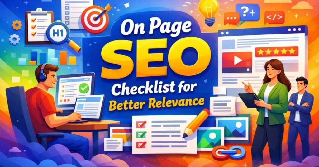 On Page SEO Checklist for Better Relevance