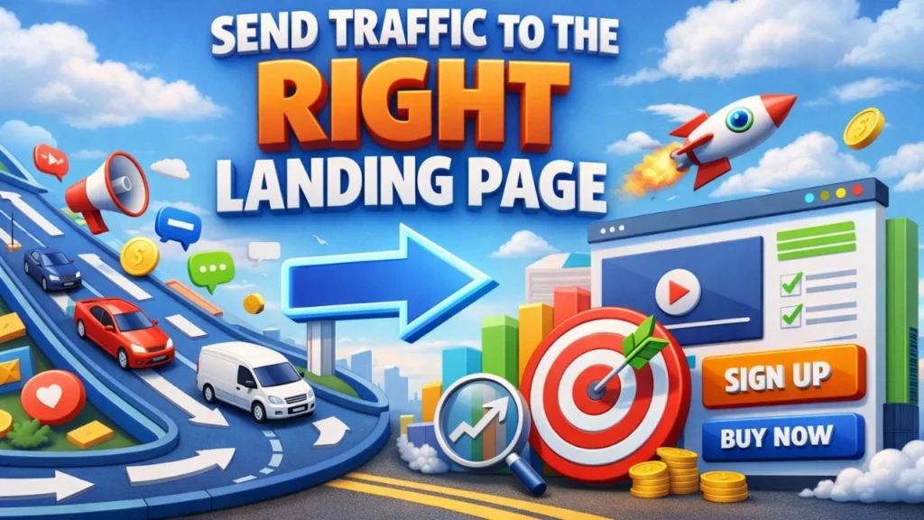 Send Traffic to the Right Landing Page
