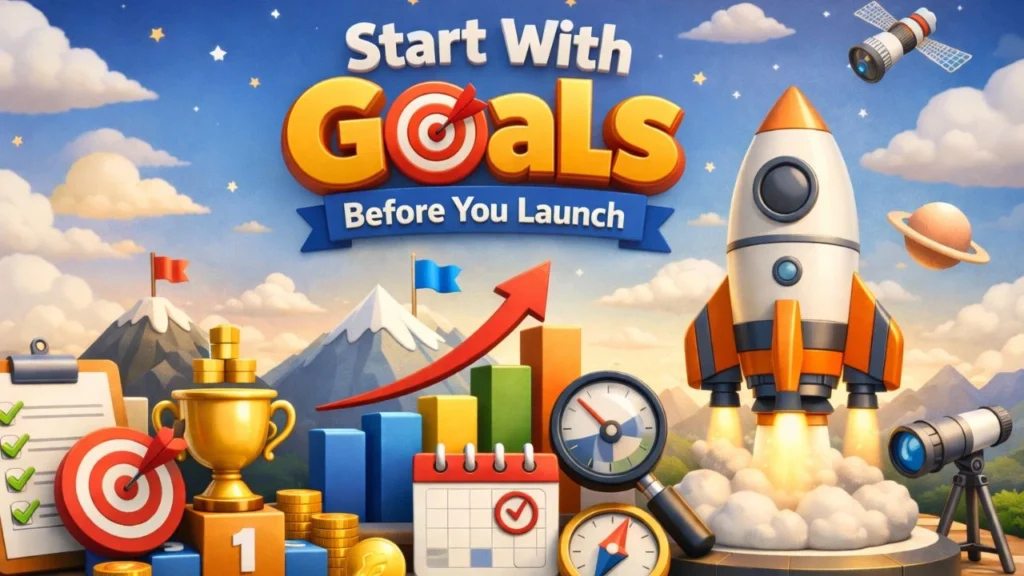 Start With Goals Before You Launch