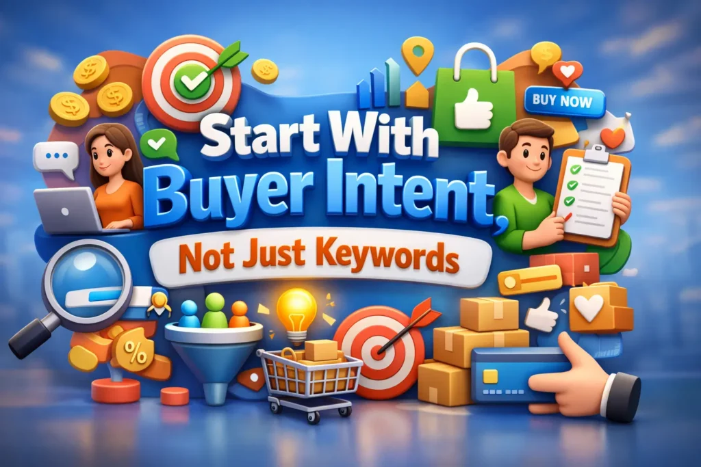 Start With Buyer Intent, Not Just Keywords