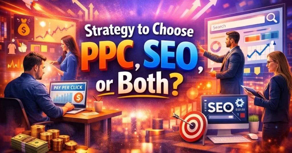 Strategy to choose PPC, SEO, or both