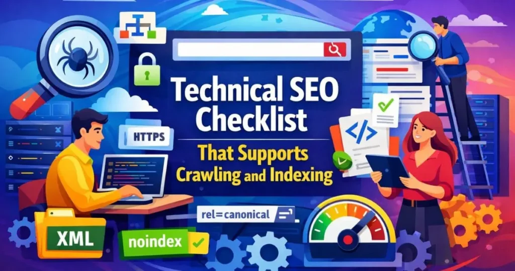 Technical SEO Checklist That Supports Crawling and Indexing