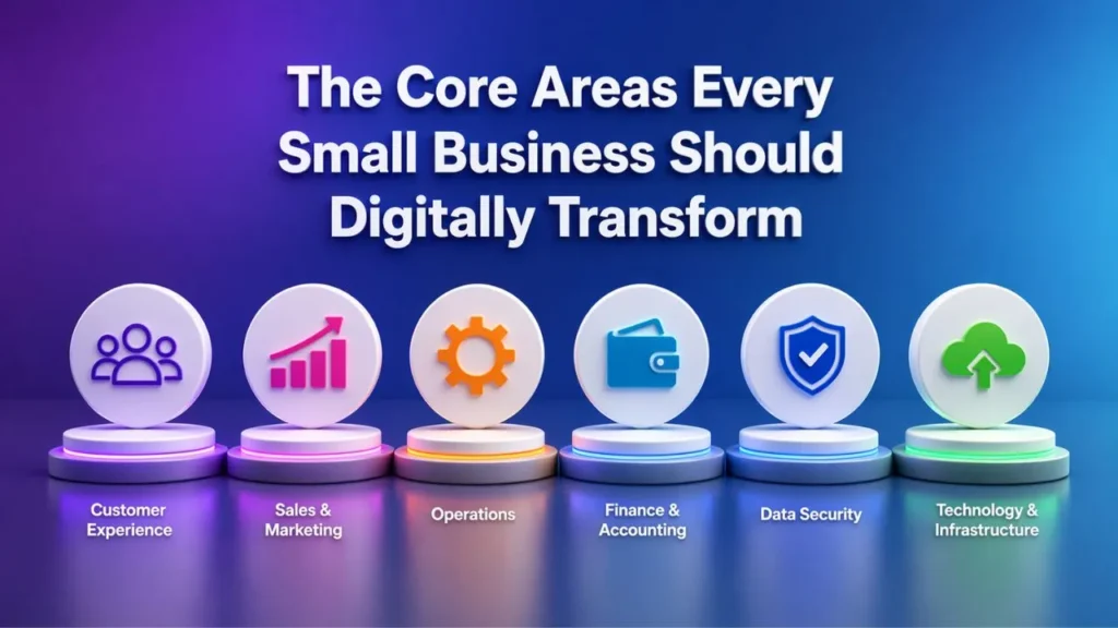 The Core Areas Every Small Business Should Digitally Transform