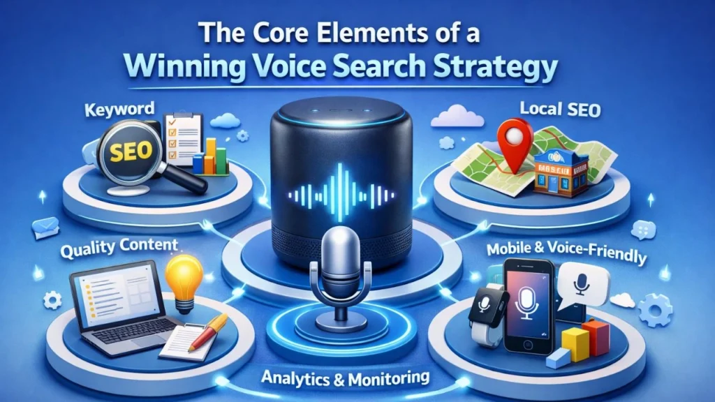 The Core Elements of a Winning Voice Search Strategy