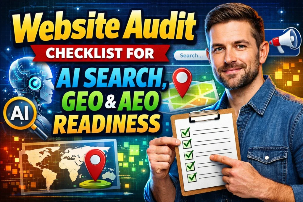 Website Audit Checklist for AI Search, GEO, and AEO Readiness