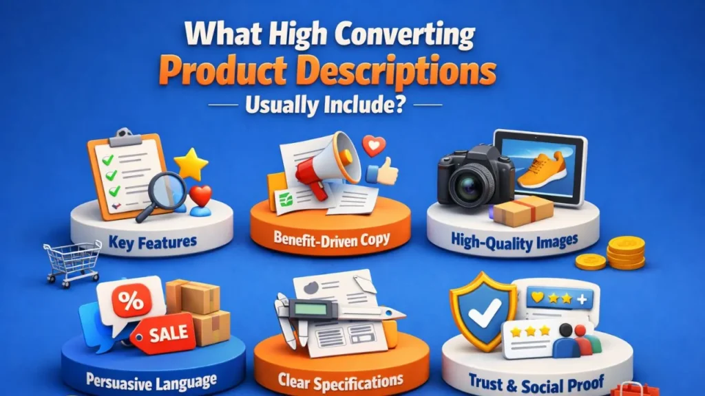 What High Converting Product Descriptions Usually Include?