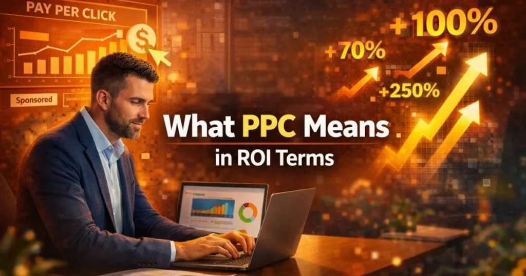 What PPC means in ROI terms