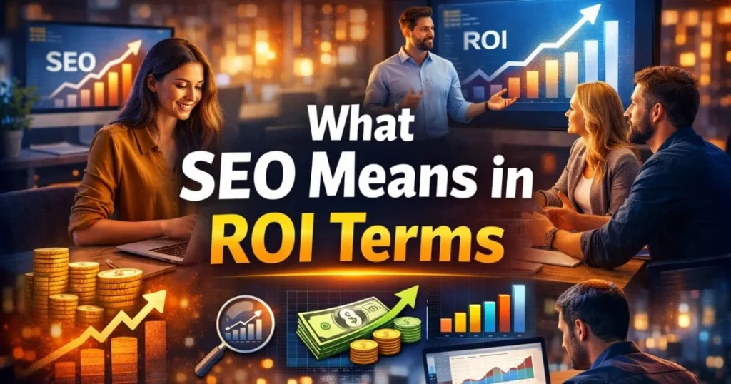 What SEO means in ROI terms