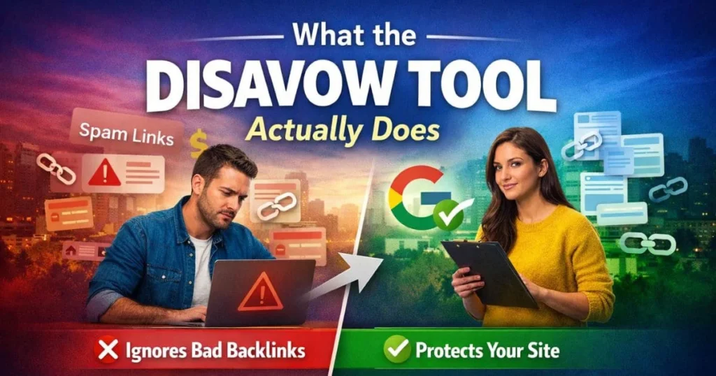 What the Disavow Tool actually does
