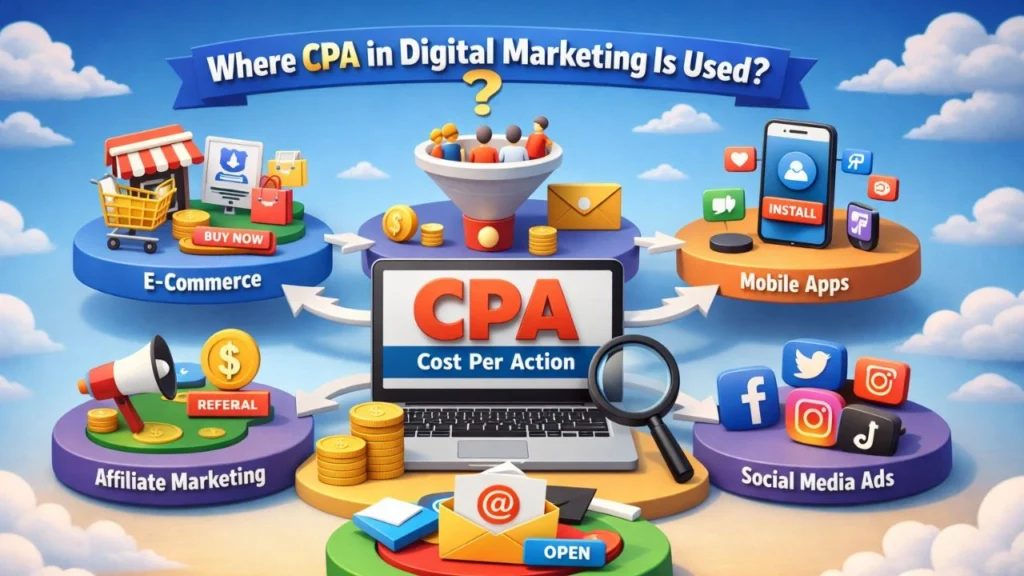 Where CPA in Digital Marketing Is Used?