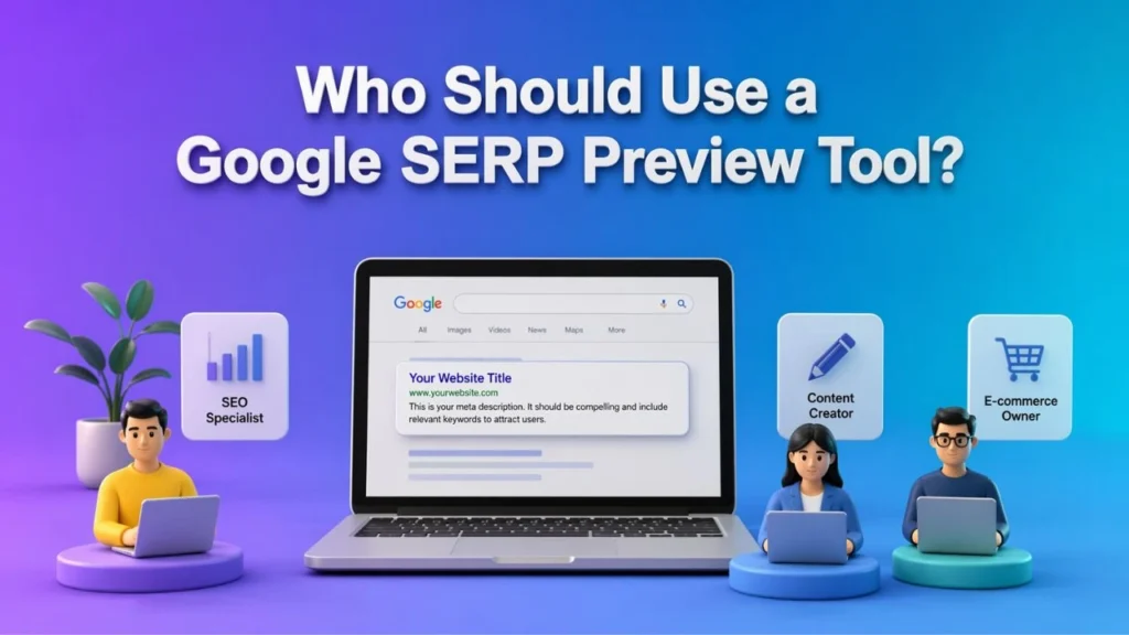 Who Should Use a Google SERP Preview Tool?